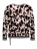 Betty Barclay Strickpullover langarm in Beige/Schwarz
