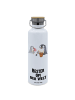Mr. & Mrs. Panda Thermo-Trinkflasche Pinguin Bester Opi der Welt... in Weiß