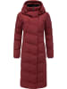 ragwear Wintermantel Pavla Long Soft YOUMODO in Wine Red