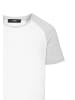 Humy T-Shirt 2er Set mit Raglanärmeln im Colorblock Design in Weiß