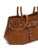 Tamaris TAS Melina Schultertasche Leder 39 cm in cognac