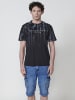 KOROSHI Kurzärmeliges T-Shirt. in SCHWARZ