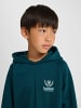 Hummel Kapuzenpullover Raglanärmel Hmljr Loose Kinder in REFLECTING POND