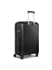 Redolz Essentials 01 4 Rollen Trolley M 66 cm mit Dehnfalte black metallic