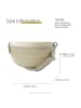 Toscanto Leder Gürteltasche Toscanto Tasche beige ca. 29cm