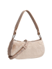 COCCINELLE Merveille - Schultertasche 23 cm (noir/noir) in natural/rosette