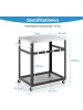 COSTWAY Grillwagen Outdoor in Schwarz