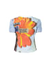 Desigual Hellblaues Baumwoll-T-Shirt