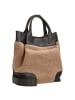 Abro Essential - Shopper medium (black/nickel) in camel