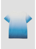 s.Oliver T-Shirt kurzarm in Blau-creme