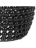 Beliani Beistelltisch UHANA in Schwarz - (W) 62 x (H) 51 x (L) 62 cm