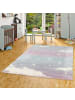 Pergamon Kinderteppich Maui Kids Wolkenhimmel in rosa