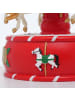 Boltze Weihnachtsmusikdose in mehrfarben