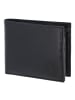 oxmox Leather Geldbörse RFID Schutz Leder 12 cm in schwarz-freedom lion