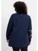 sheego Funktions-Sweatshirt in marine