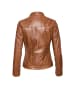 Bugatti Lederjacke BULady-140 in Cognac
