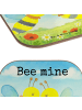 Mr. & Mrs. Panda Untersetzer Biene Liebe Design mit Spruch in Weiß