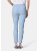 GOLDNER Kurzgröße:  7/8-Jeanshose Schmale Stretchhose BELLA in himmelblau