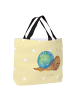 Mr. & Mrs. Panda Strandtasche Schnecke Sir ohne Spruch in Gelb Pastell
