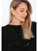 Albee Women Sweater in Black Melange