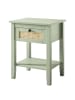 home24 Nachttisch Belleria in Grün