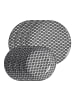 Ritzenhoff & Breker 8-tlg. Tafelservice Takeo Circles in in schwarz-weiß