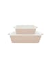 Greengate Auflaufformen 2er-Set klein Alice in creamy fudge