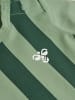 Hummel Druckknopf Strampler Hmlstriped Kinder in HEDGE GREEN