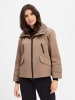 AMBER & JUNE Übergangsjacke in taupe