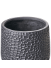 Beliani Outdoor Blumentopf QIYUN in Schwarz - (W) 41 x (H) 43 x (L) 41 cm