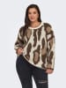 ONLY Carmakoma Strickpullover in Birch