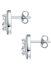 Rafaela Donata Ohrstecker Tropfen Sterling Silber verziert mit Kristallen von Swarovski® in silber