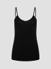 Erlich Textil  LIGHT TOUCH CAMISOLE in schwarz