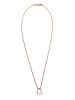 Elli DIAMONDS  Halskette 925 Sterling Silber Herz in Rosegold