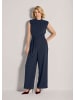 MADELEINE Eleganter Jumpsuit mit Stehkragen in marine