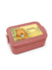 Mr. & Mrs. Panda Snack Box Bär Baby Design mit Spruch in Rot Pastell