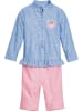 Playshoes UV-Schutz Einteiler Krebs 1/1 Arm in Blau/Pink