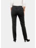 GOLDNER Kurzgröße:  Bequeme Jeansschlupfhose mit Dehnbund in schwarz