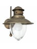 Licht-Erlebnisse Wandlampe (B)20 x (H)33 cm in Bronze Antik matt KlarBronze Antik matt Klar