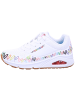 Skechers Damen- Schnürschuhe UNO - LOVE ALL AROUND in Weiß