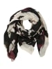 Betty Barclay Tuch mit Blumenprint in Cream/Dark Red
