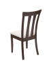 MCW 2er-Set Küchenstuhl G46, Dunkles Gestell, beige