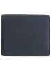 DuDu Geldbörse RFID Leder 11 cm in navy