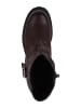 VAN HILL Biker Boots Amber in Burgund
