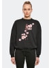 F4NT4STIC Oversize Sweatshirt Kirschblüten Asien in schwarz
