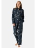 Schiesser Pyjama Comfort Cotton in Dunkelblau