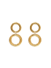 Steel_Art Ohrstecker Damen Inessa goldfarben in goldfarben