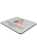 Mr. & Mrs. Panda Mouse-Pad Juristin Schlupfloch mit Spruch in Grau Pastell