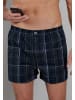 CECEBA Boxershort 2Er Pack Canadian in blau-dunkel-Karo