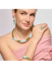 Luxenter Armband mit 18-karätigem Gelbgold-Finish und blauem Harz – Rawil